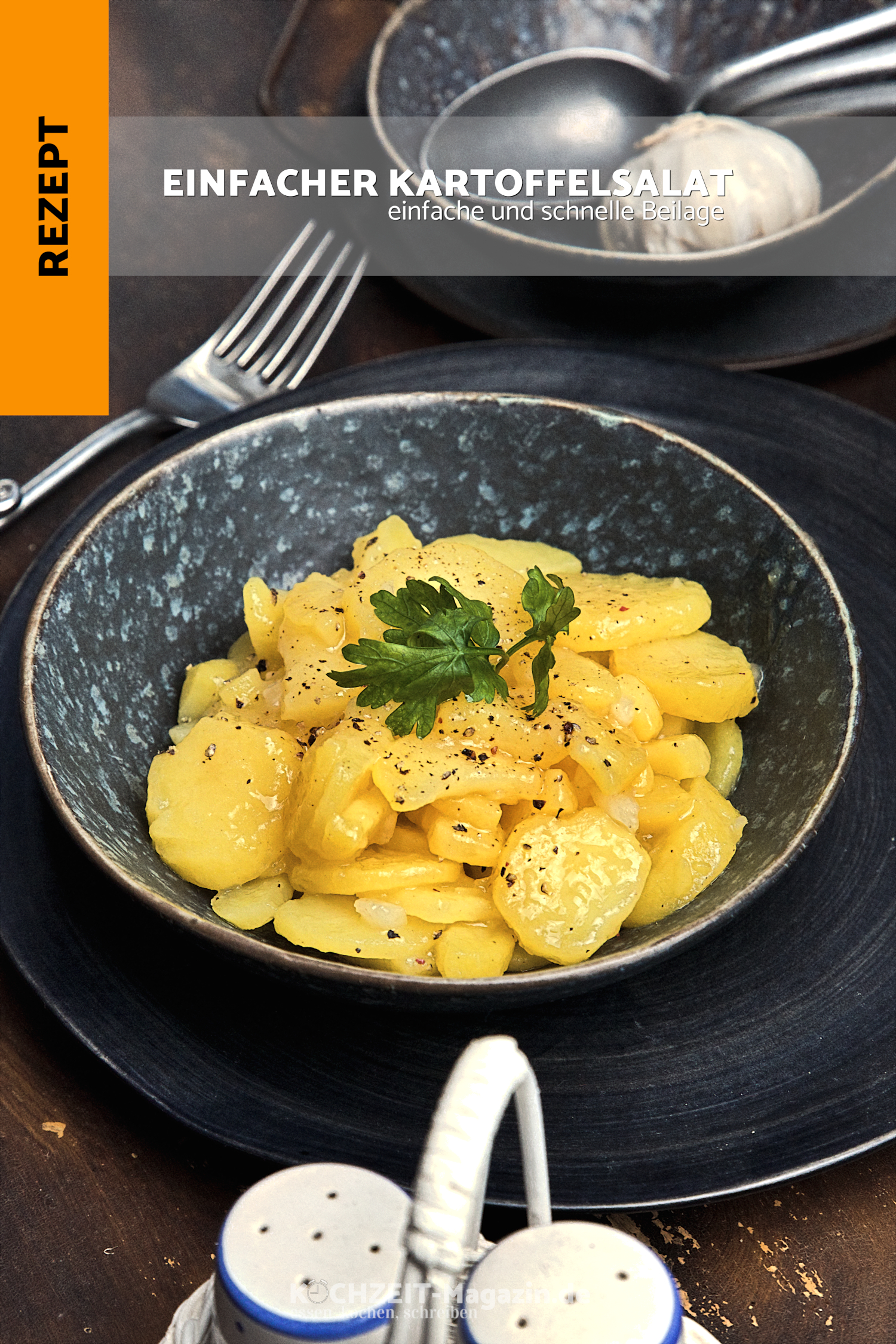 einfache Rezepte | einfacher Kartoffelsalat