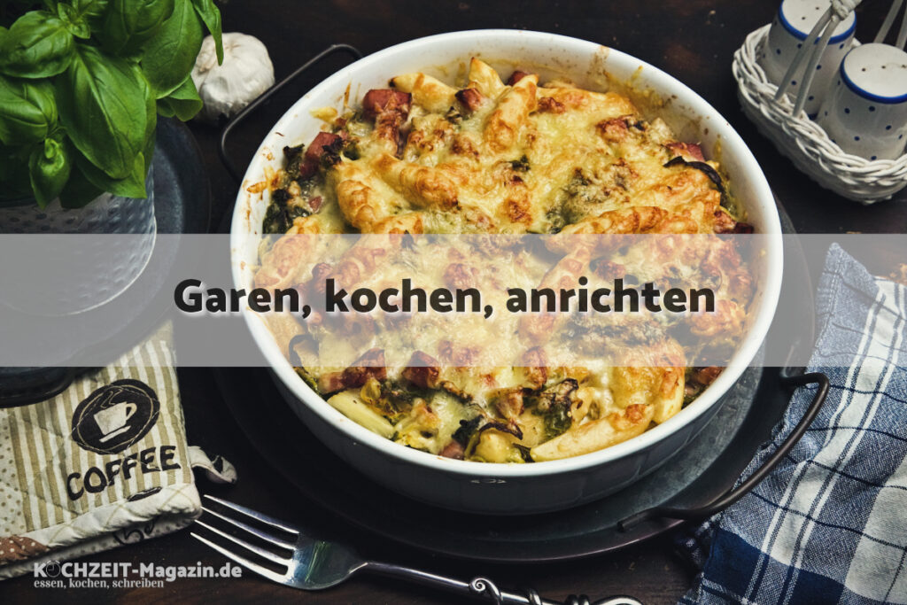Schupfnudelauflauf Wirsing Kassler garen