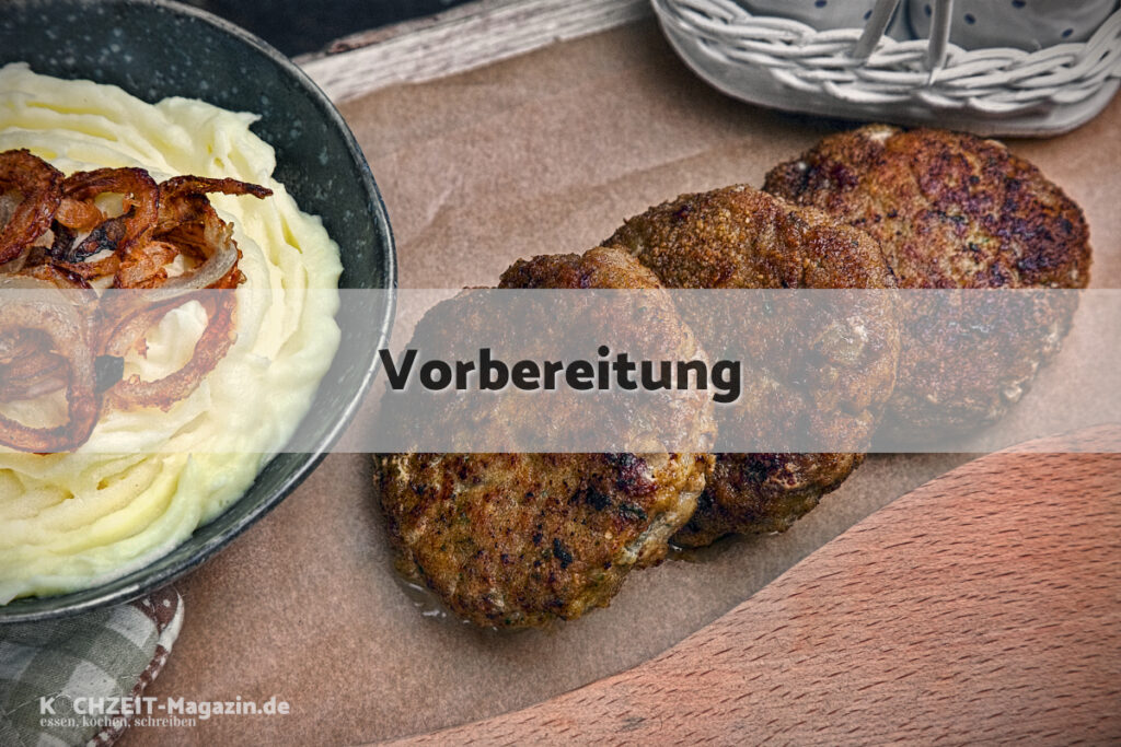 Buletten Vorbereitung
