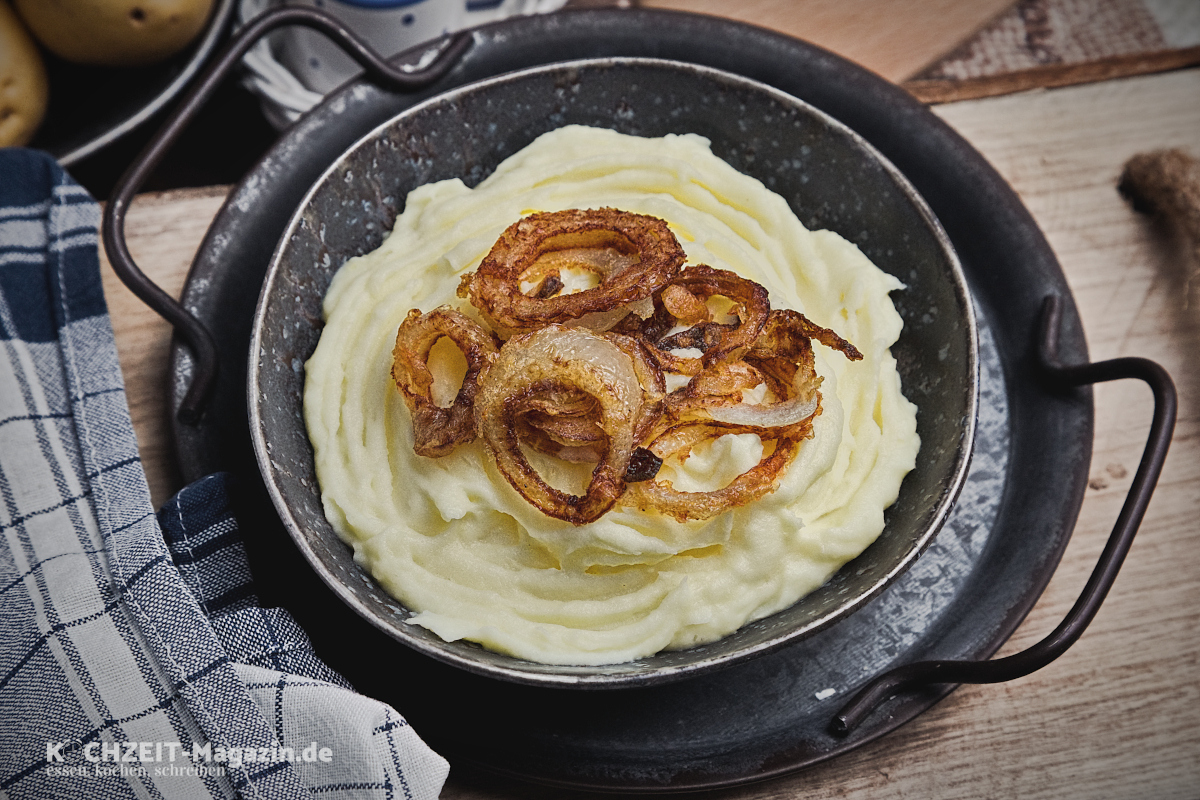 Kartoffelpüree, Kartoffelstampf, Rezept und Unterschiede der genialen Beilage