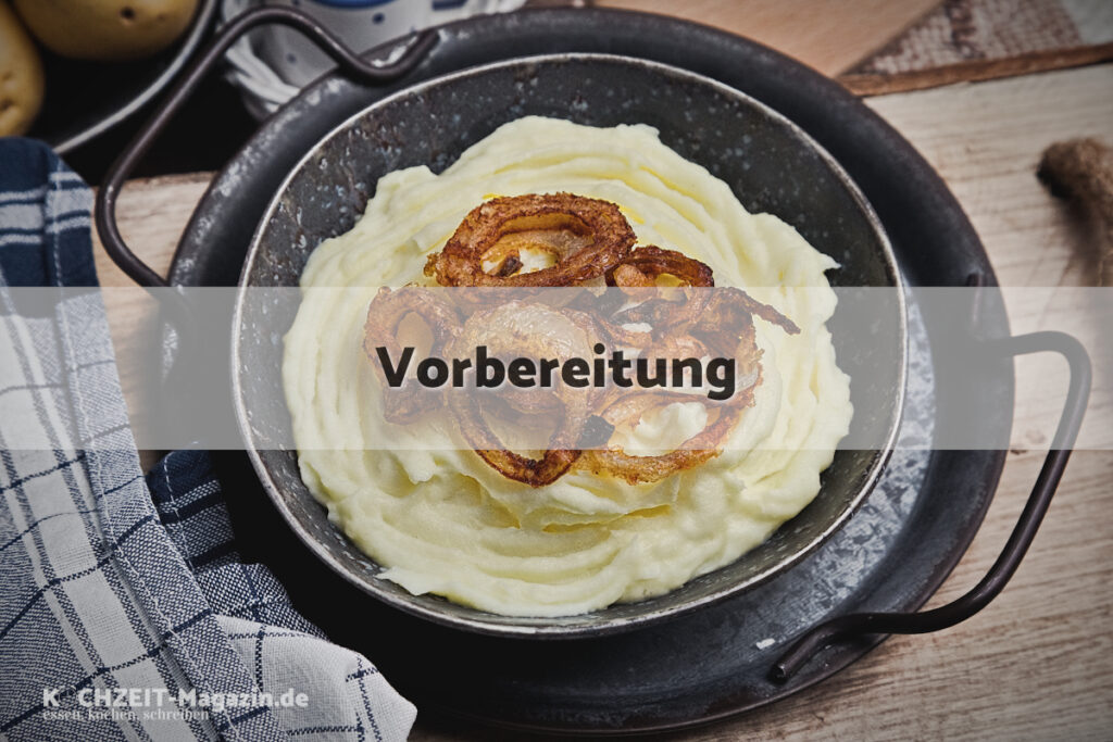 Kartoffelpüree Vorbereitung