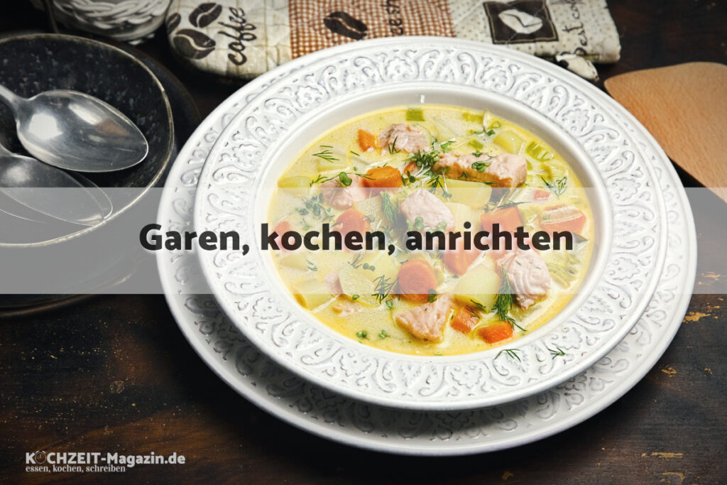 Lohikeitto Fischeintopf garen