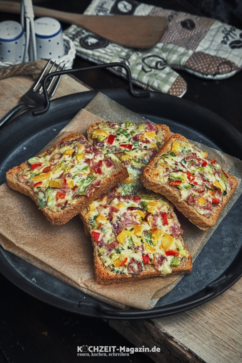 Pizzatoast Abbildung 1 Pizzatoast