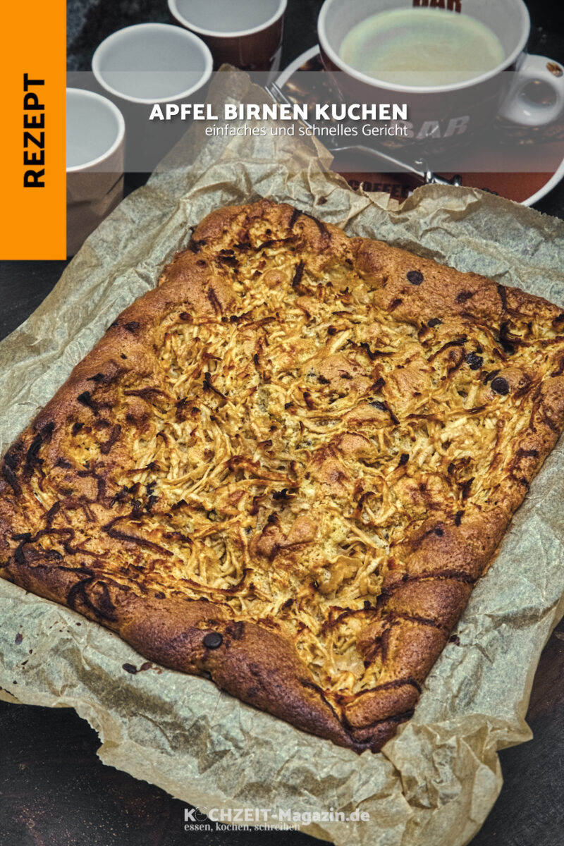 Apfel Birnen Kuchen ein leicht zuzubereitendes Rezept Apfel Birnen Kuchen ein leicht zuzubereitendes Rezept