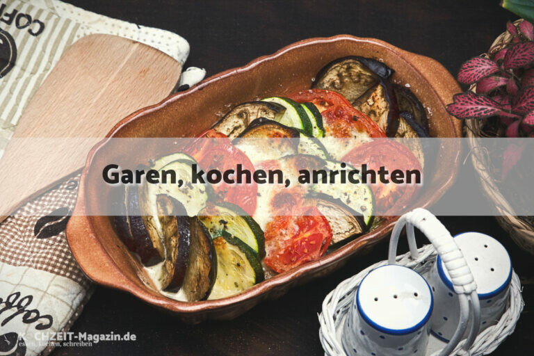 Gemüseauflauf garen
