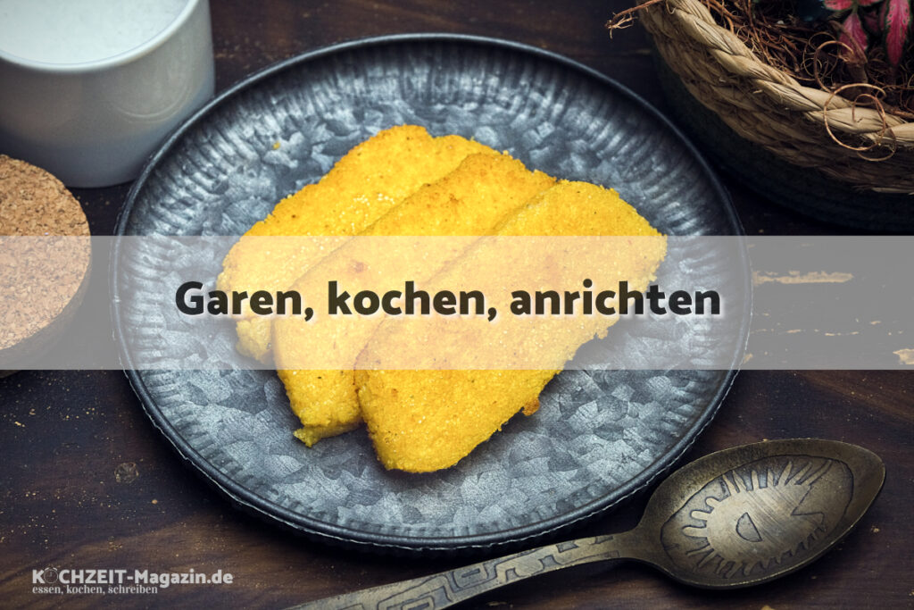 Polentaschnitten garen