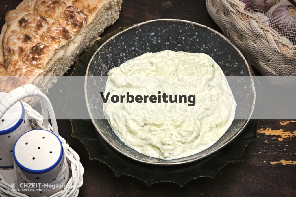 Tsatsiki Vorbereitung