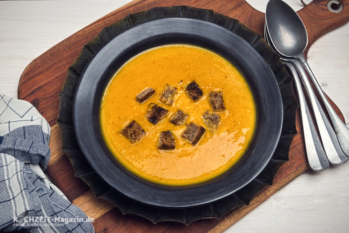 Kürbiscremesuppe Rezept