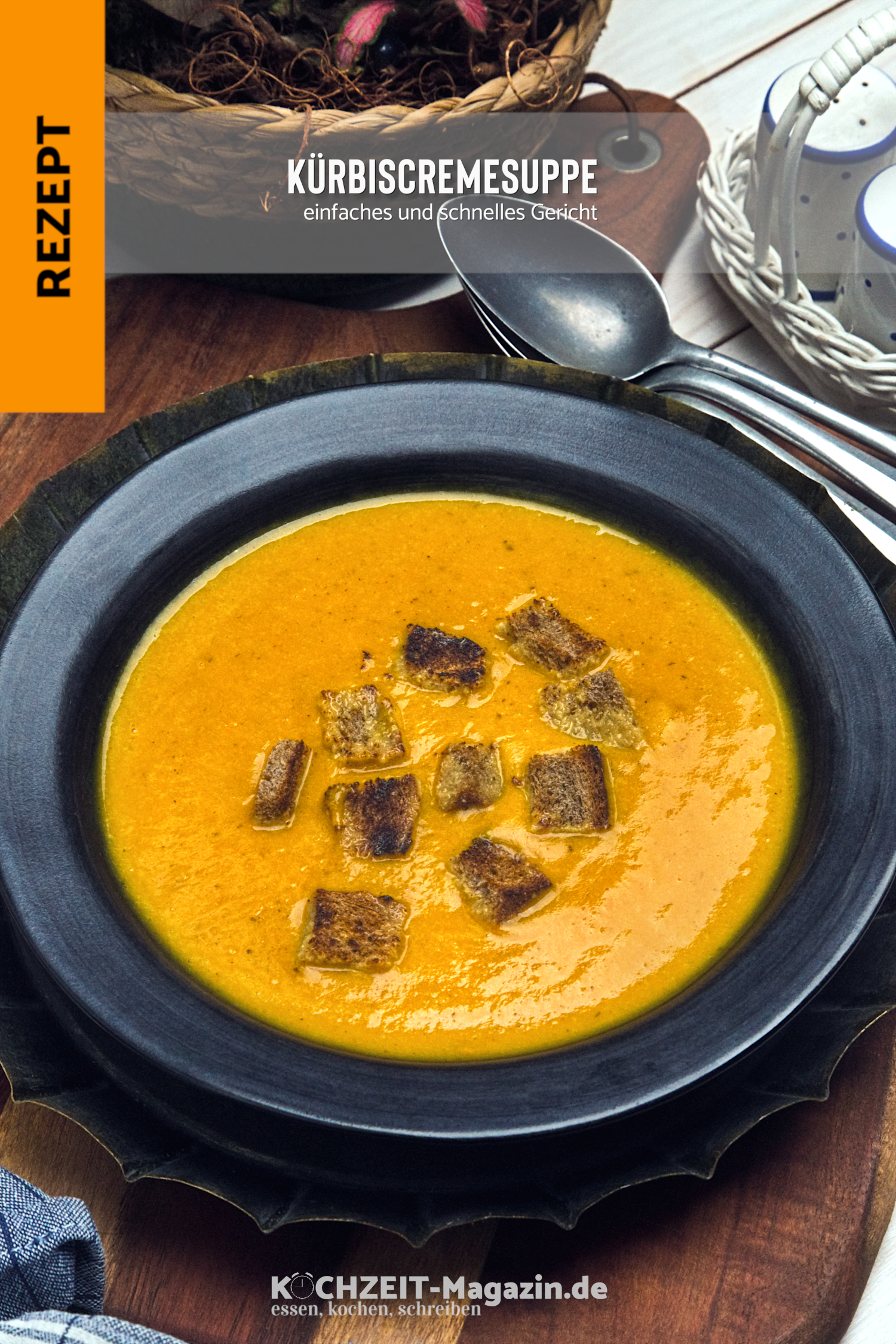 Kürbiscremesuppe