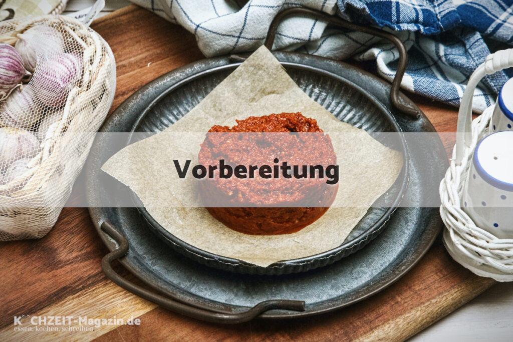 Tomatenpesto Vorbereitung