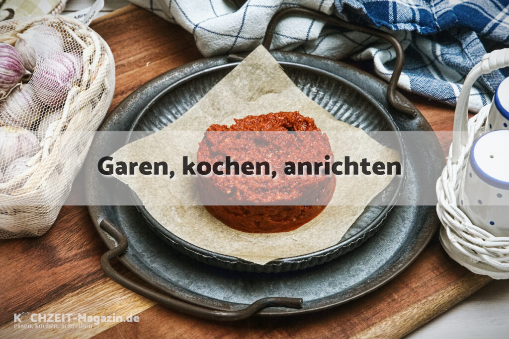 Tomatenpesto garen
