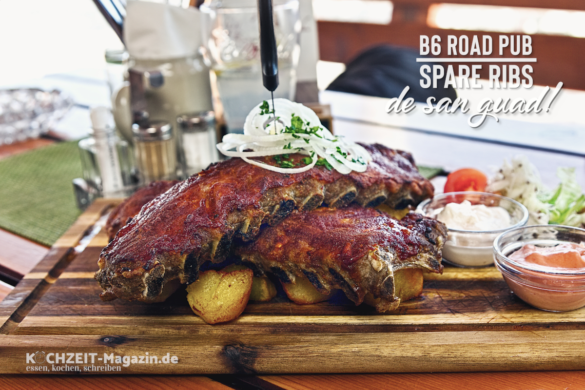 B6 Road Pub Spare Ribs Abbildung 1 B6 Road Pub
