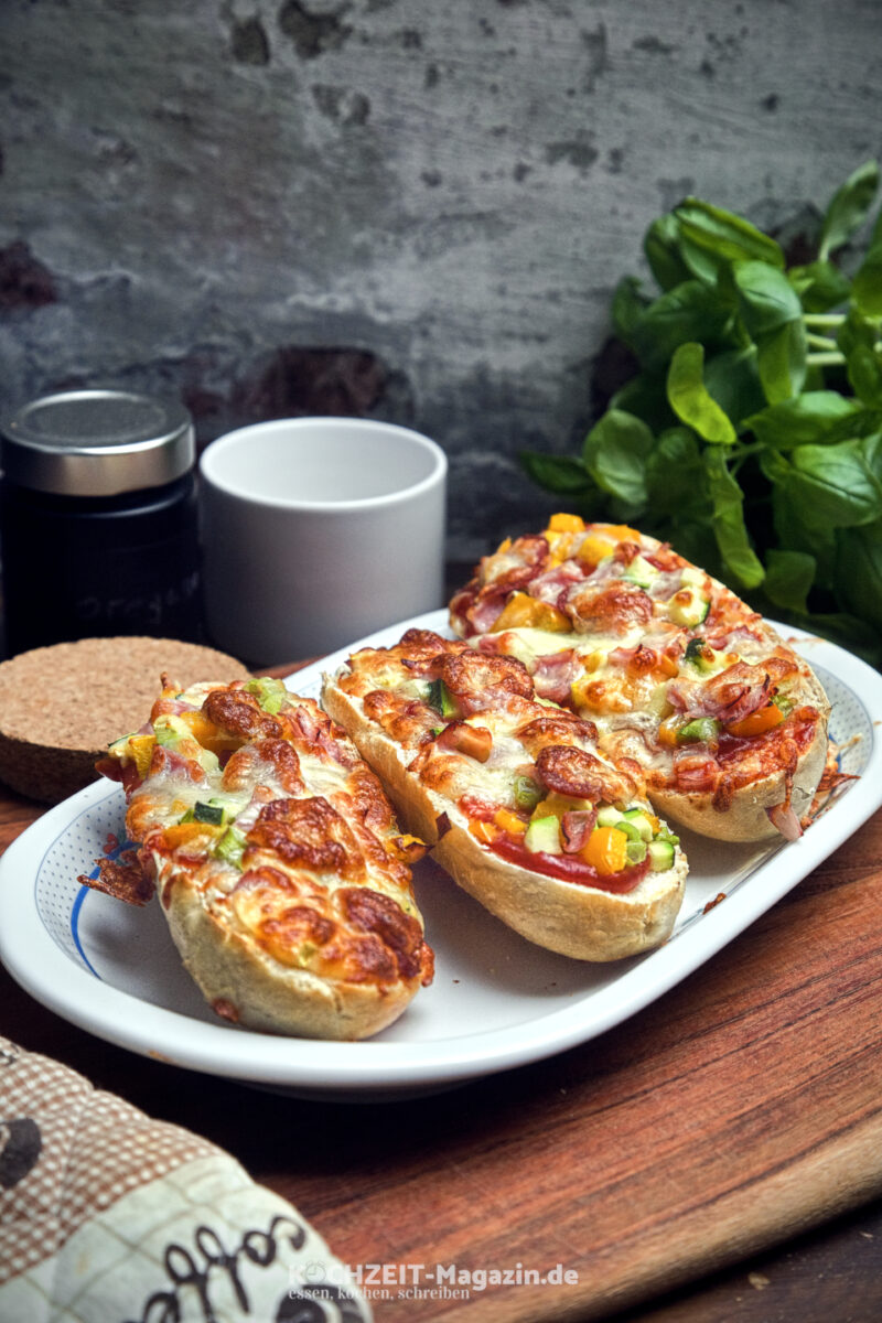 Pizza Brötchen, schnell und einfach zubereitet