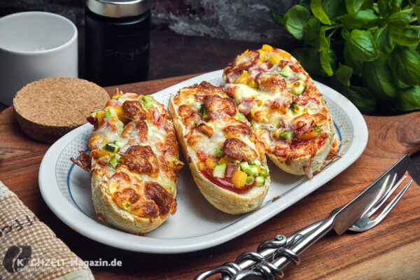 Pizza Brötchen, schnell und einfach zubereitet