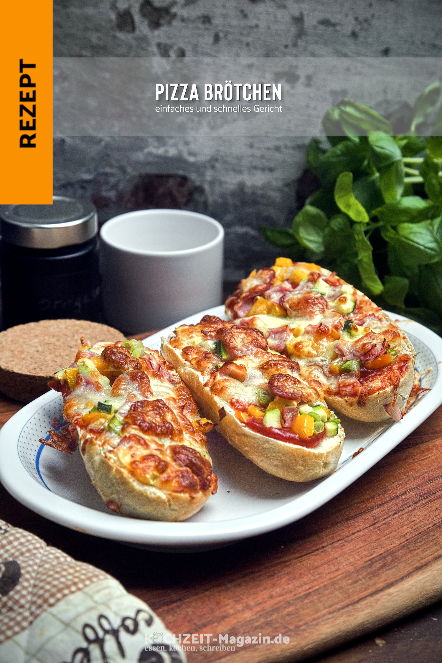 Baguette Pizza Pizza Brötchen