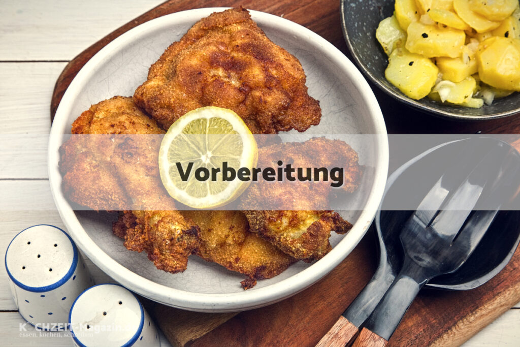 Gebackenes Huhn Vorbereitung
