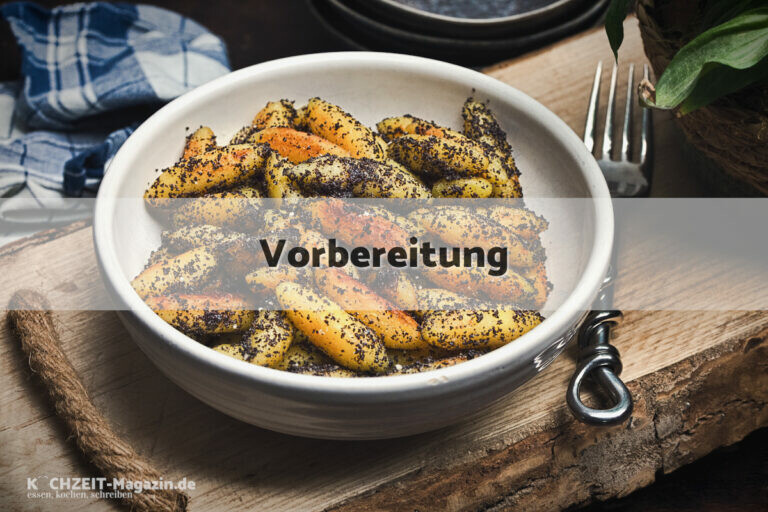 Mohnnudeln Vorbereitung