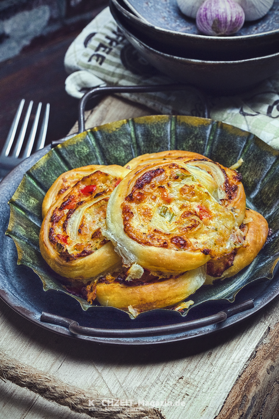 Pizzaschnecken Abbildung 1 Pizzaschnecken