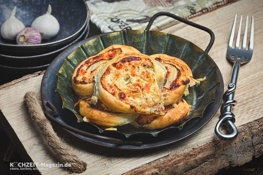 Pizzaschnecken Rezept
