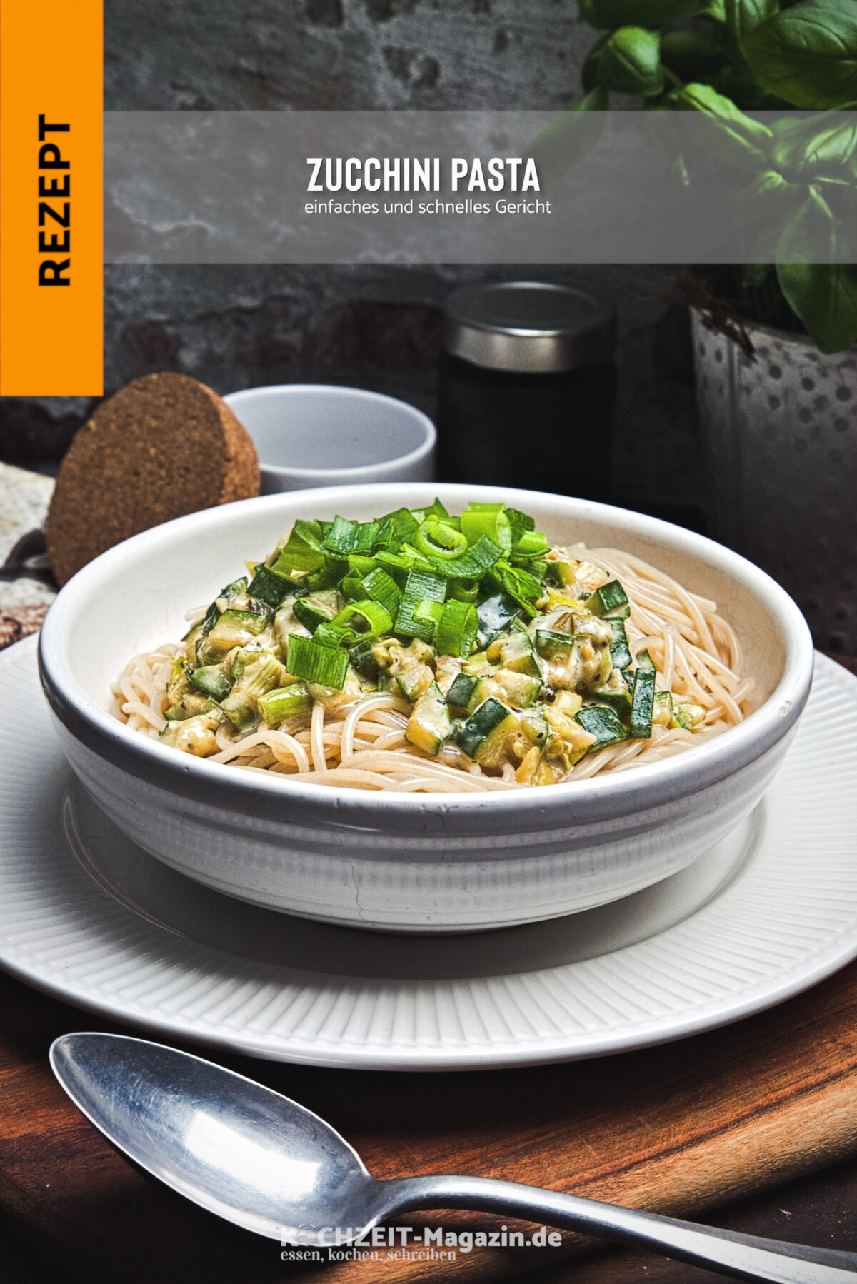 Zucchini Pasta, einfach zubereiten und genießen