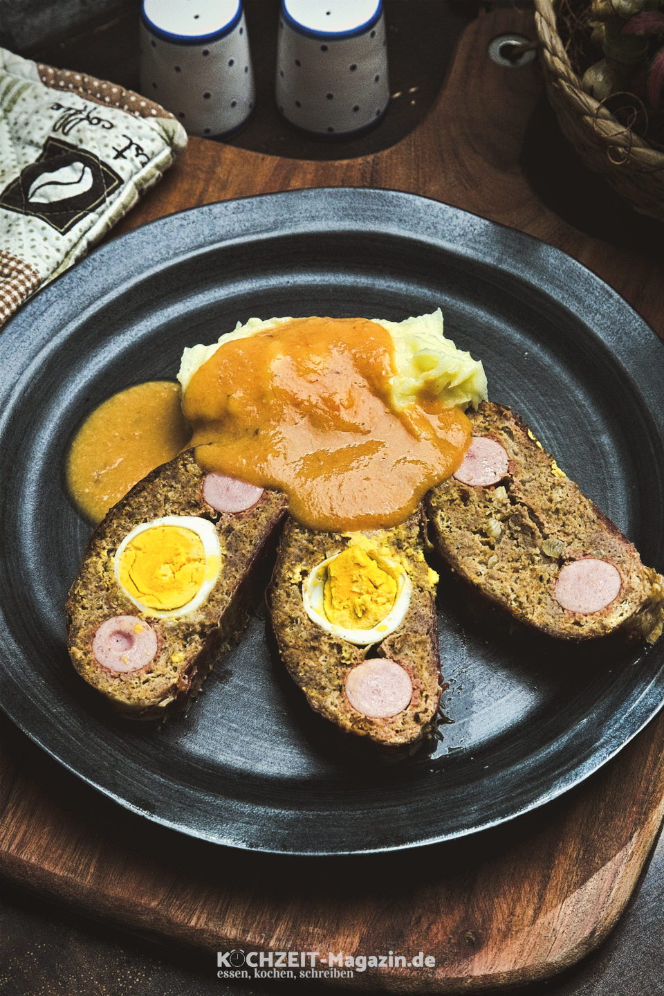 gefüllter Hackbraten Abbildung 1 Falscher Hase