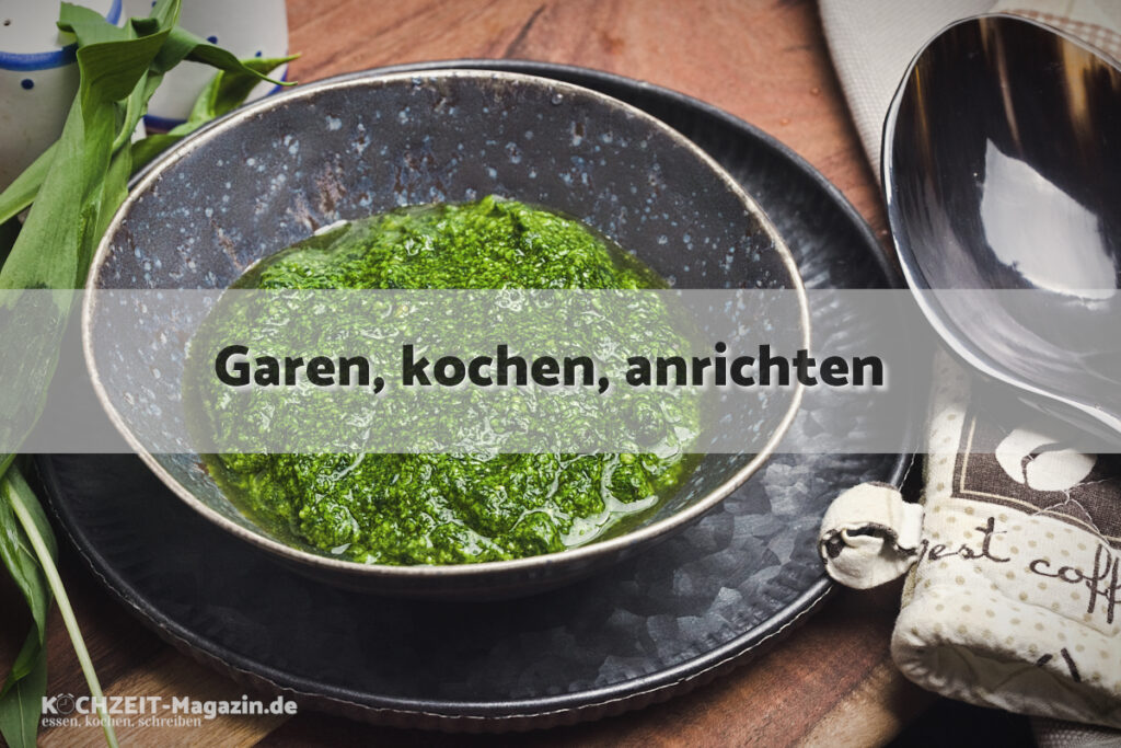 Bärlauchpesto garen