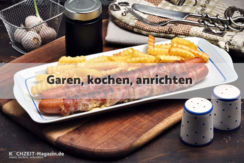 Berner Würstel garen