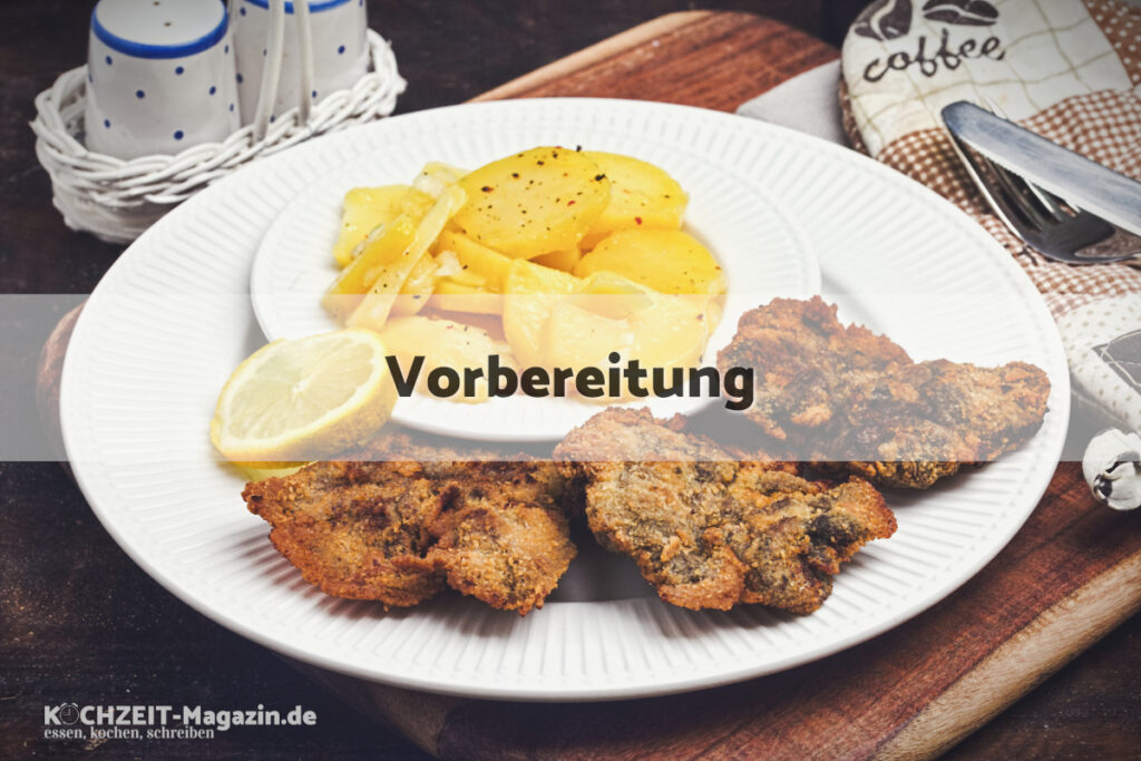 Gebackene Huehnerleber Vorbereitung