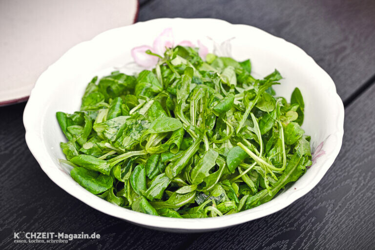 Grüne Mischung Rezept, grüner Salat