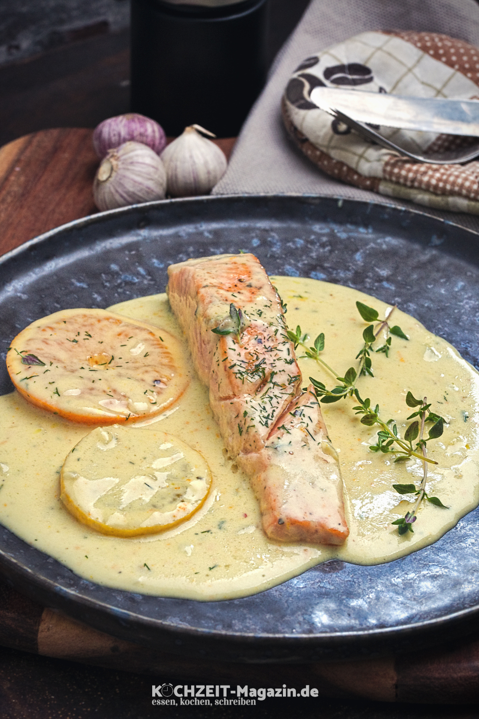 Lachs in Zitronensoße Abbildung 1 Lachs in Zitronensoße