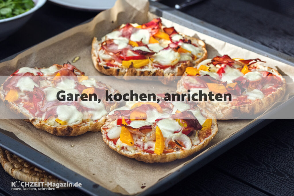 Pita Pizza garen