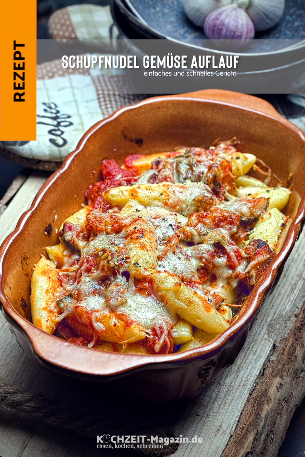 Schupfnudelauflauf Gemüse