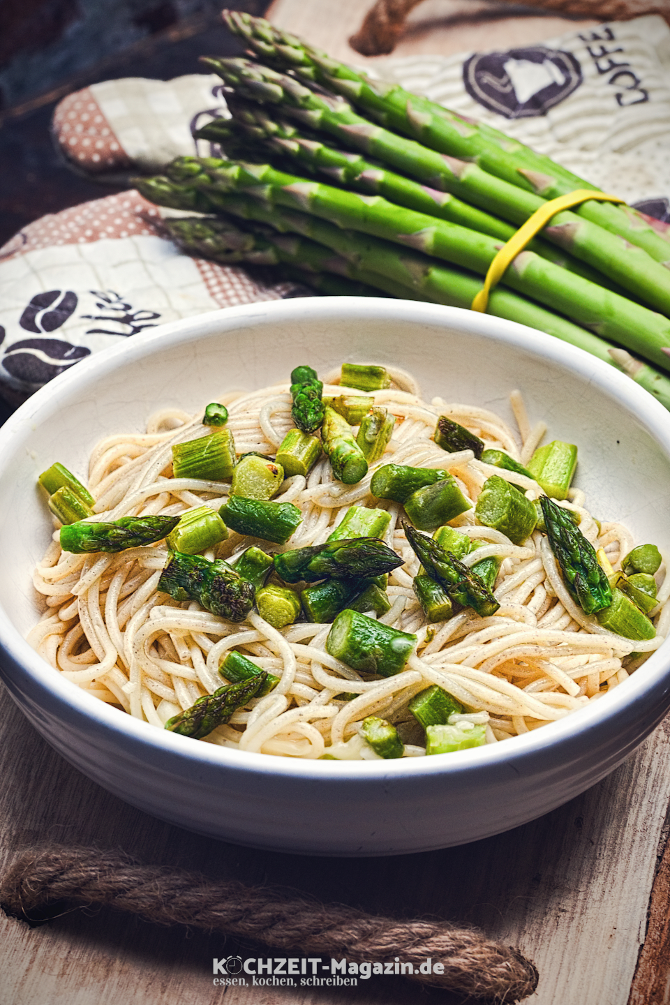 Spargel Spaghetti Abbildung1 Spargel Pasta