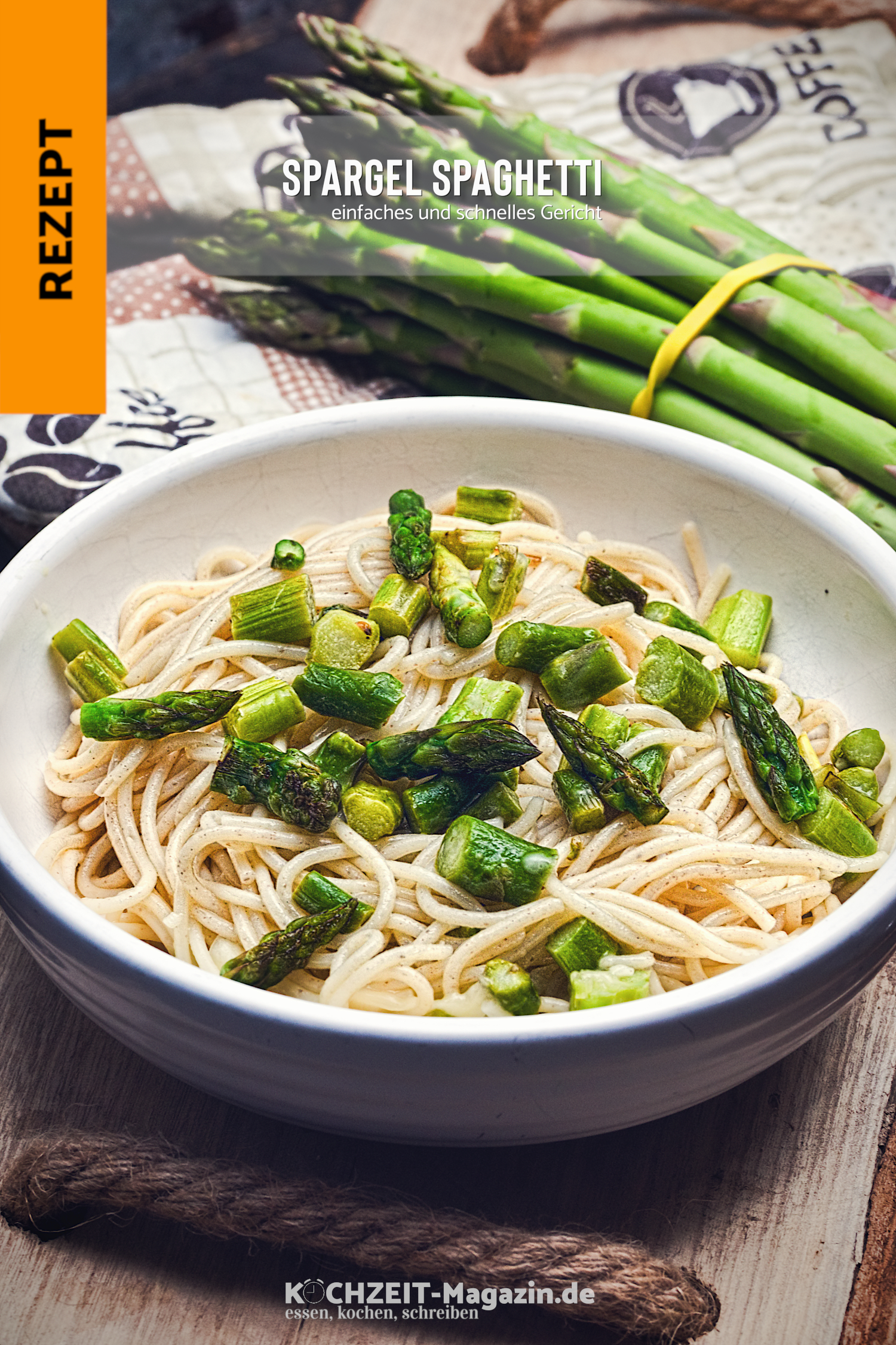 Spargel Spaghetti