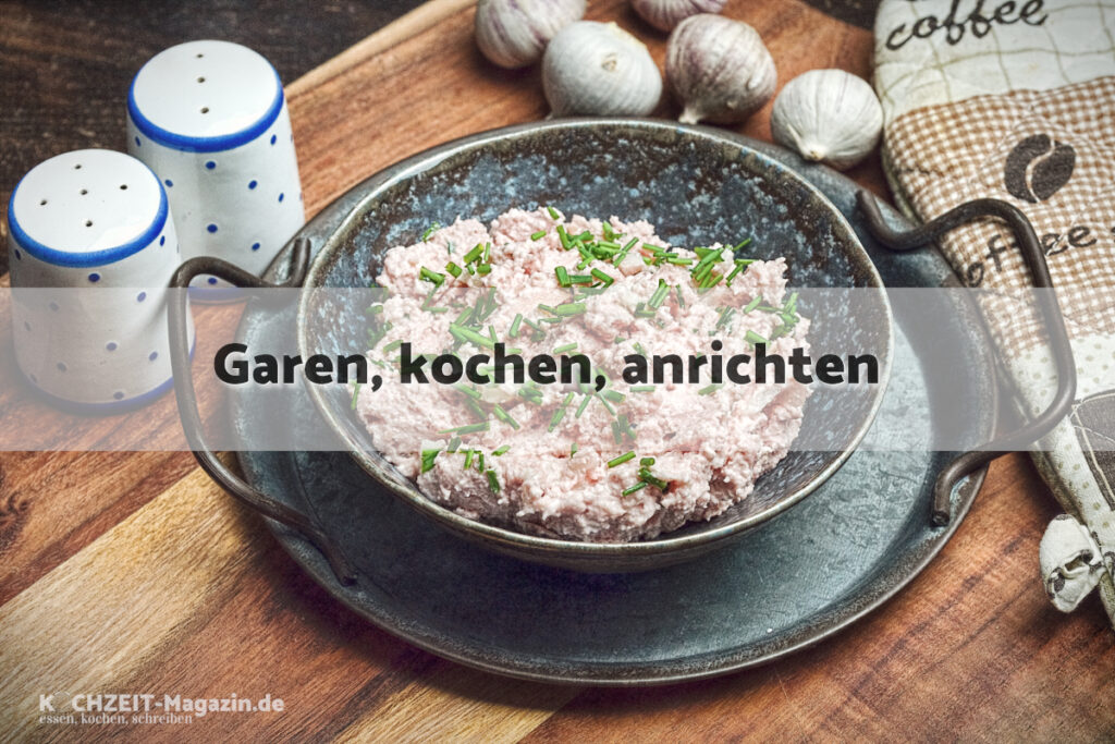 Wurstaufstrich garen