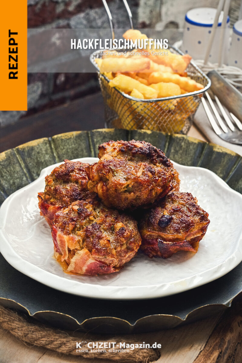 Hackfleischmuffins, portionierte Köstlichkeiten für Meal Prep