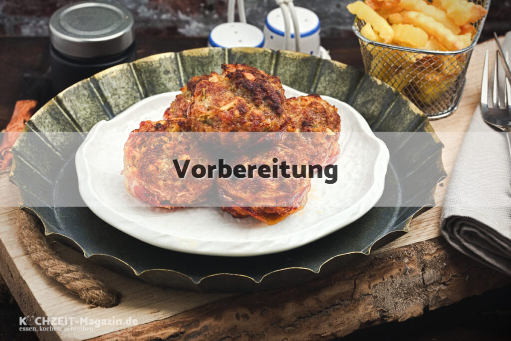 Hackfleischmuffins Vorbereitung
