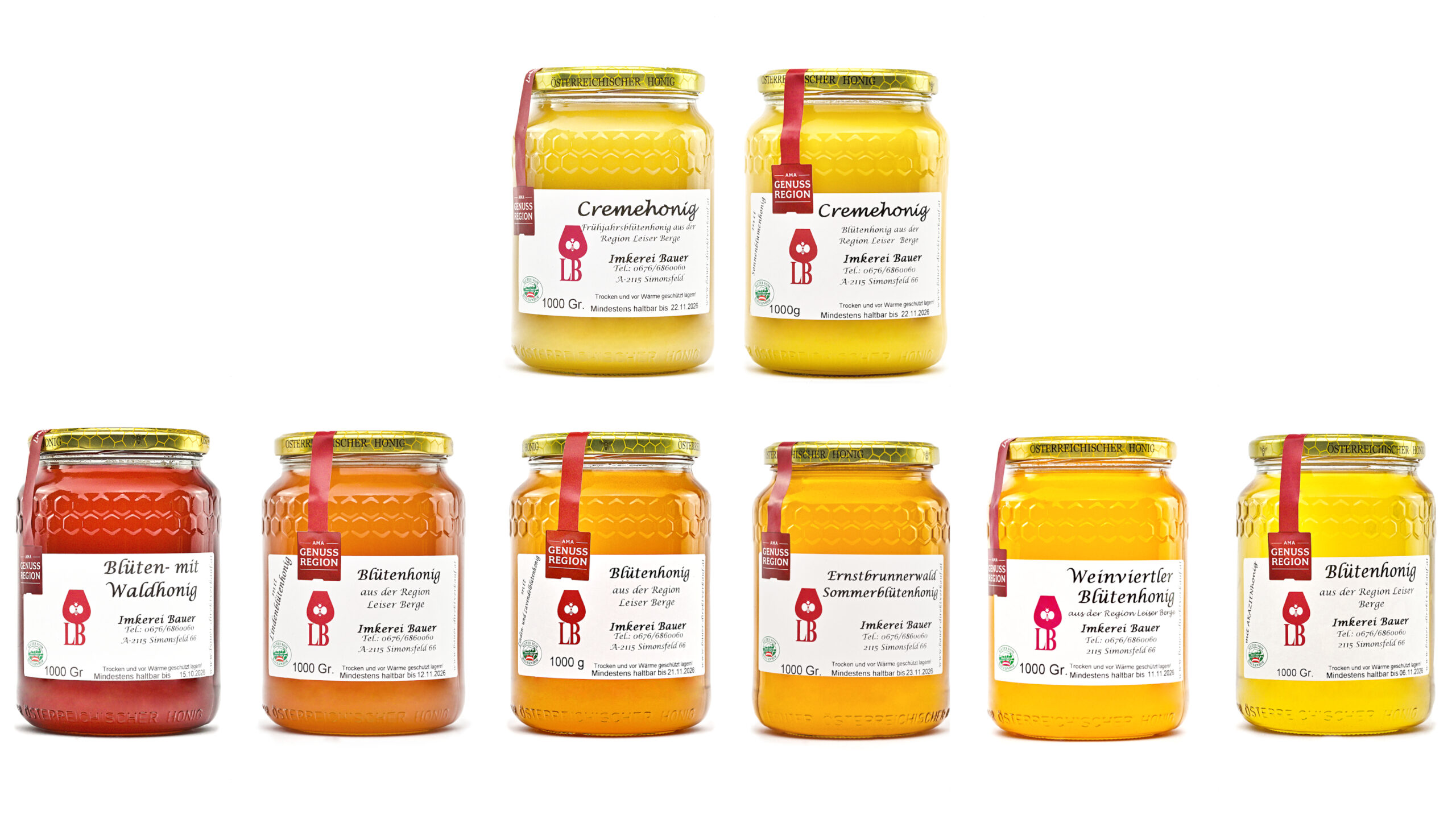 Honig 1000 g Titelbild