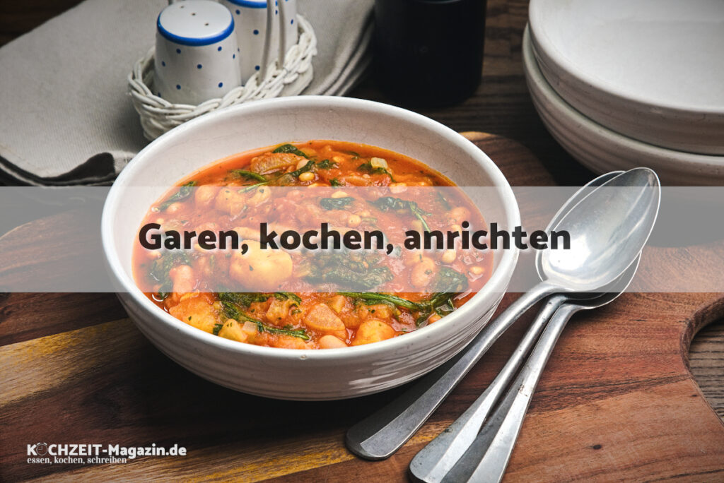 Italienischer Bohneneintopf garen