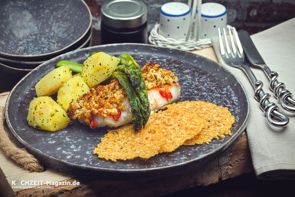 Kabeljau in Kräuterkruste Rezept Kabeljau in Kräuterkruste Rezept