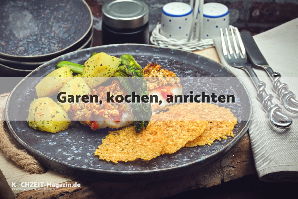 Kabeljau in Kräuterkruste garen
