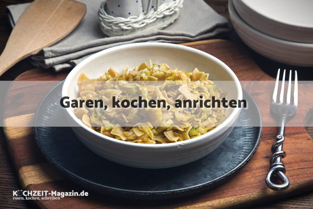 Krautfleckerl garen