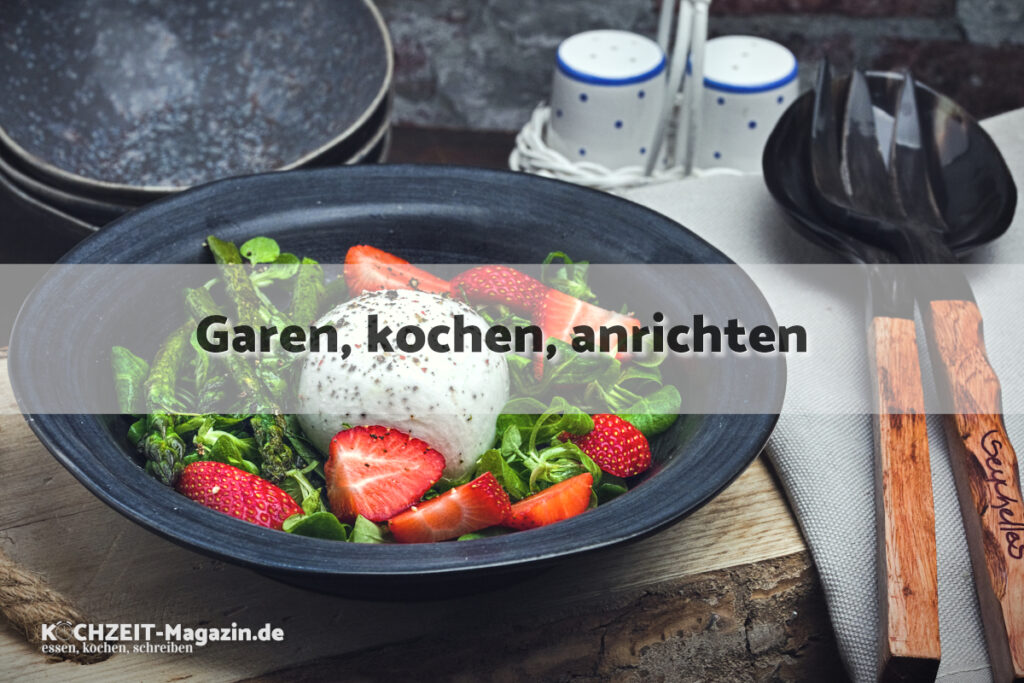 Spargelsalat Burrata garen