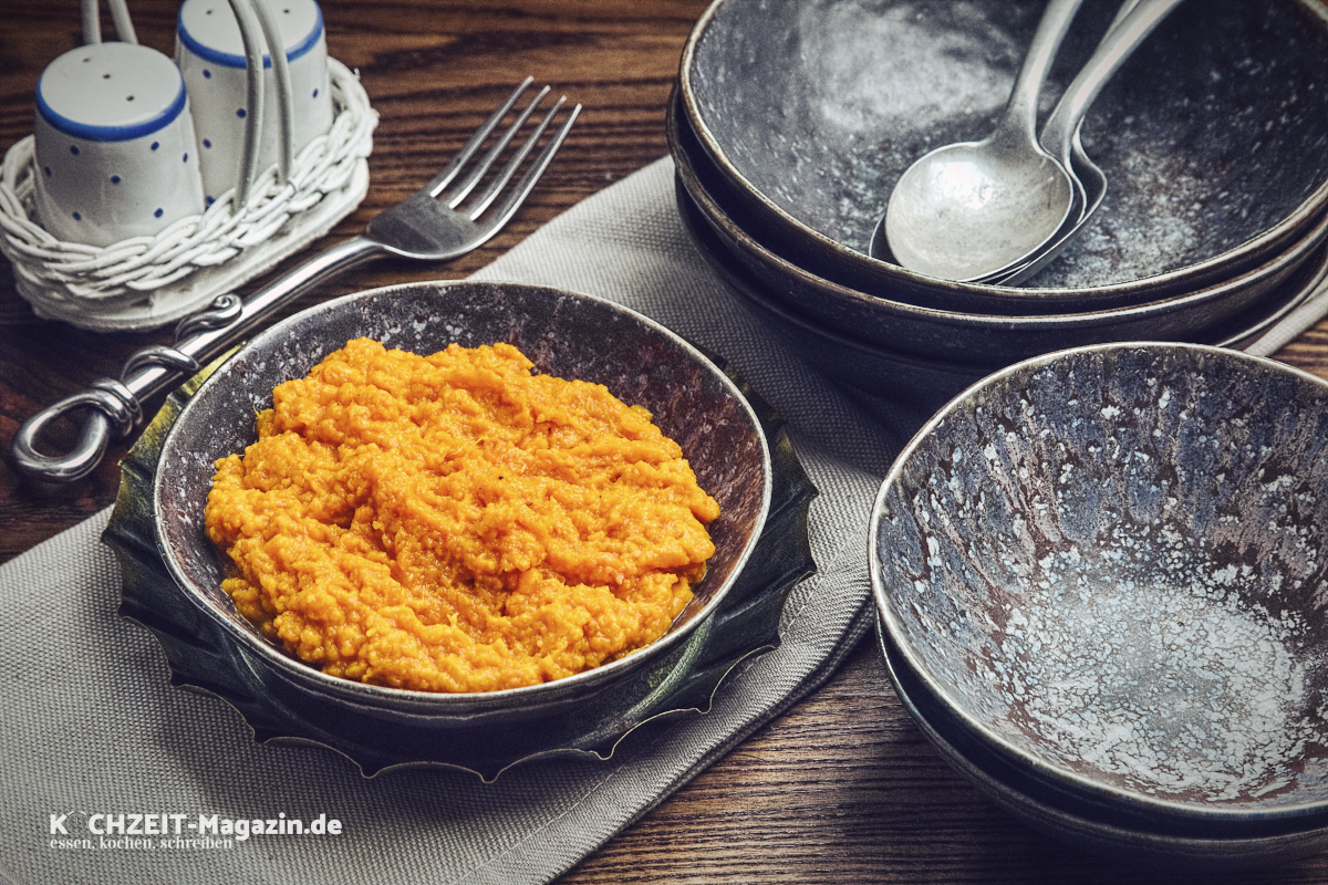 Süßkartoffelpüree, ein einfaches Rezept für die perfekte und cremige Beilage