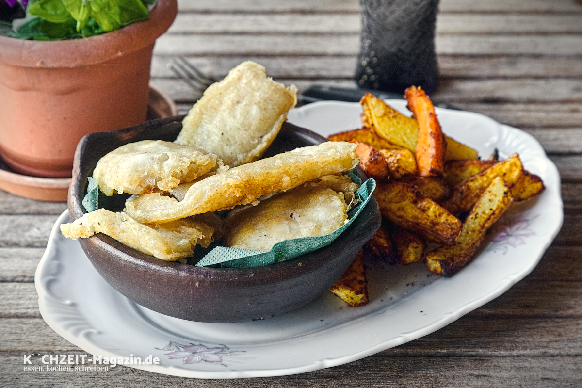 Fish & Chips im Tempurateig Rezept