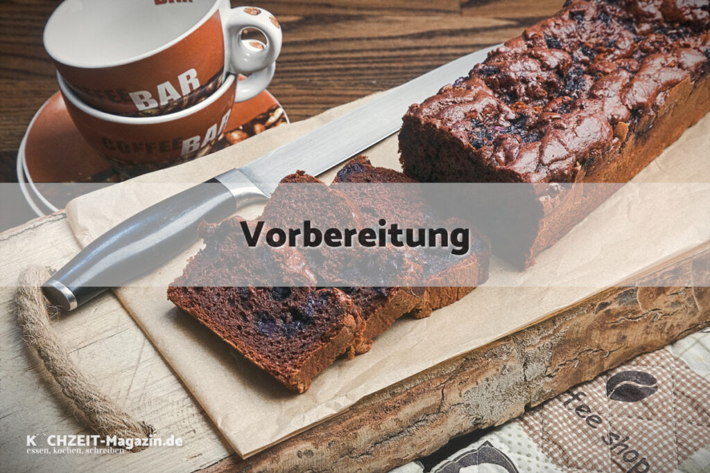 Heidelbeerkuchen Vorbereitung