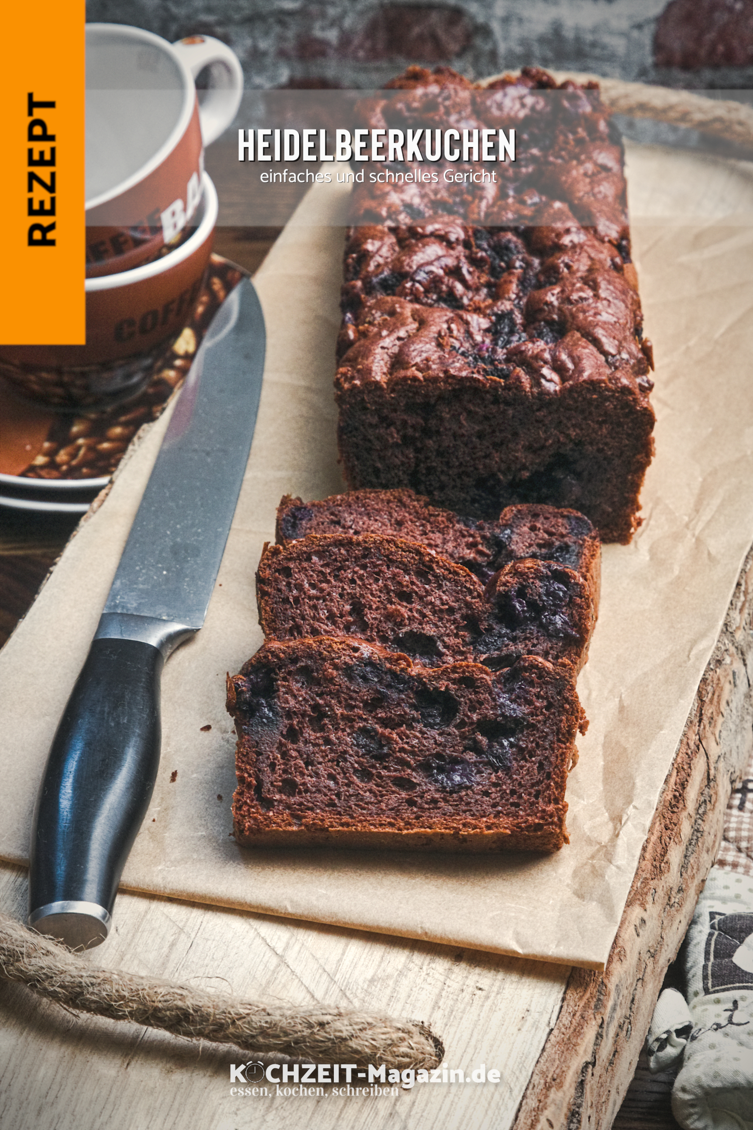 Heidelbeerkuchen
