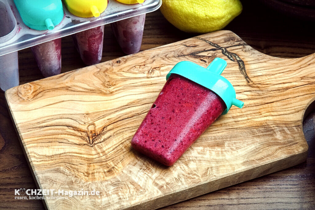 Joghurt Beeren Eis Rezept
