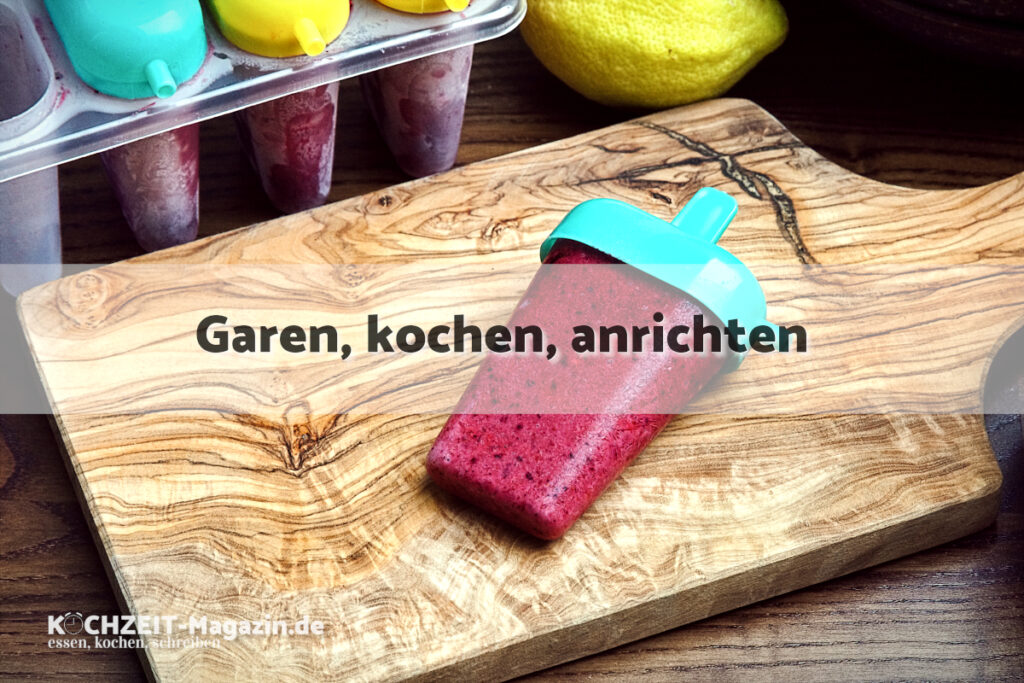 Joghurt Beeren Eis garen