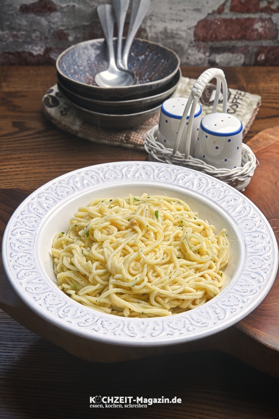 Knoblauch Spaghetti Abbildung 1 Knoblauchspaghetti